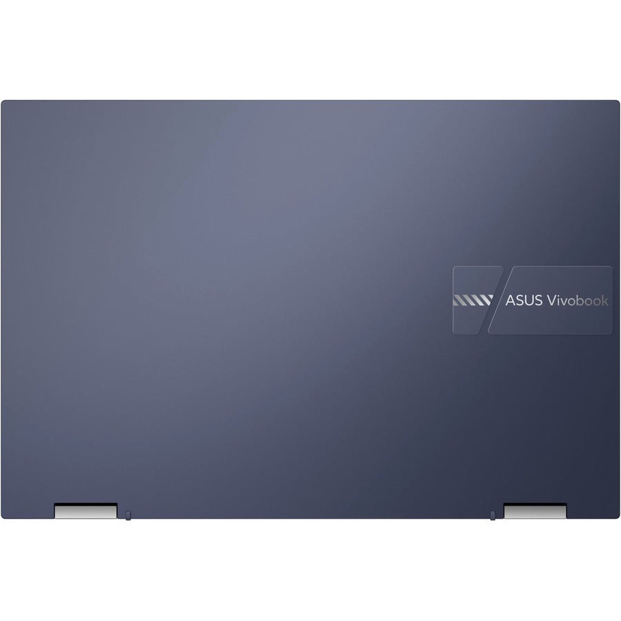 Asus Vivobook Go 14 Flip TP1401 J1400KA-DS02T 14" Touchscreen Convertible Notebook - HD - 1366 x 768 - Intel Celeron N4500 Dual-core (2 Core) 1.10 GHz - 4 GB Total RAM - 4 GB On-board Memory - 64 GB Flash Memory - Quiet Blue