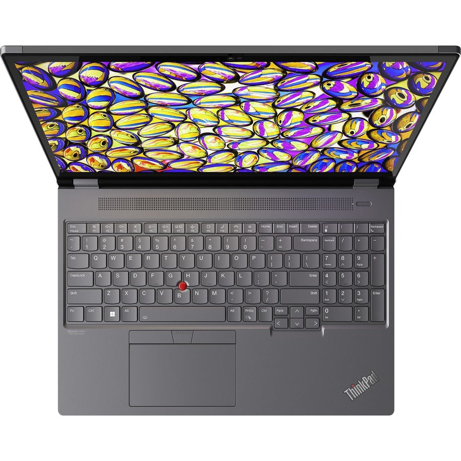 Lenovo ThinkPad P16 G1 21D600BQUS 16" Mobile Workstation - WQXGA - Intel Core i9 12th Gen i9-12950HX - 32 GB - 1 TB SSD - Storm Gray, Villi Black