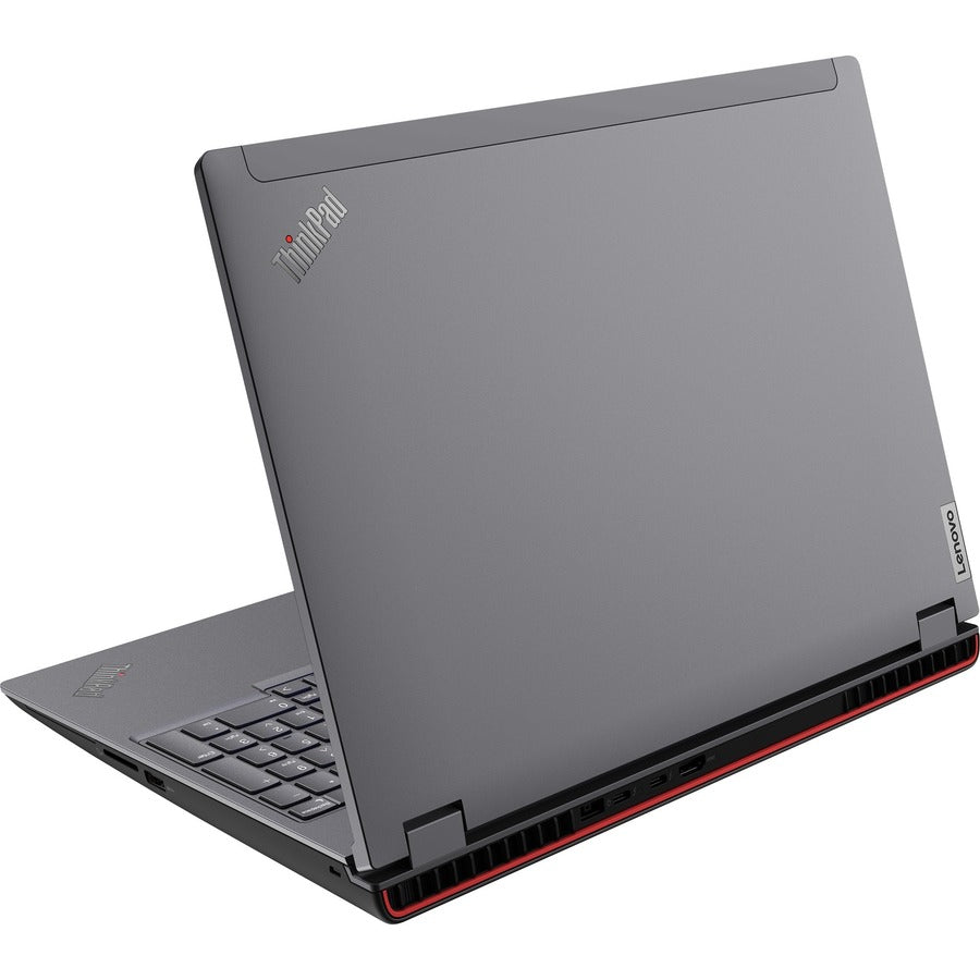 Lenovo ThinkPad P16 G1 21D600BQUS 16" Mobile Workstation - WQXGA - Intel Core i9 12th Gen i9-12950HX - 32 GB - 1 TB SSD - Storm Gray, Villi Black