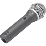 Samson Q2U Rugged Wired Dynamic Microphone - Gray