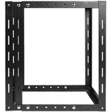 Claytek 12U 800mm Adjustable Wallmount Server Cabinet with 2U Cable Management