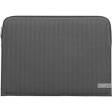 Moshi Pluma Laptop Sleeve for MacBook 13 - Herringbone Gray, Ultra-thin Neoprene Fabric with Water-resistant Outer