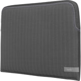 Moshi Pluma Laptop Sleeve for MacBook 13 - Herringbone Gray, Ultra-thin Neoprene Fabric with Water-resistant Outer