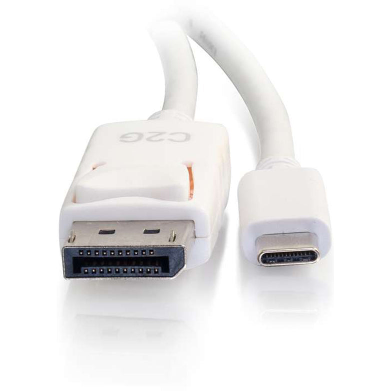 C2G 12ft USB C to DisplayPort 4K Cable White