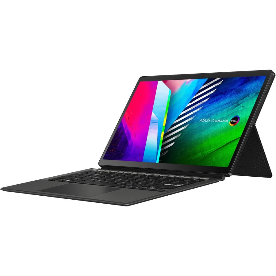 Asus Vivobook 13 Slate OLED T3300 T3300KA-DH21T 13.3" Touchscreen Detachable 2 in 1 Notebook - Full HD - 1920 x 1080 - Intel Pentium Silver N6000 Quad-core (4 Core) 1.10 GHz - 4 GB Total RAM - 4 GB On-board Memory - 128 GB Flash Memory - Black