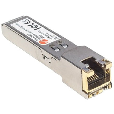 Intellinet Gigabit RJ45 Copper SFP Optical Transceiver Module, 1000Base-T (RJ-45) port, 100m, Equivalent to Cisco GLC-T, Three Year Warranty