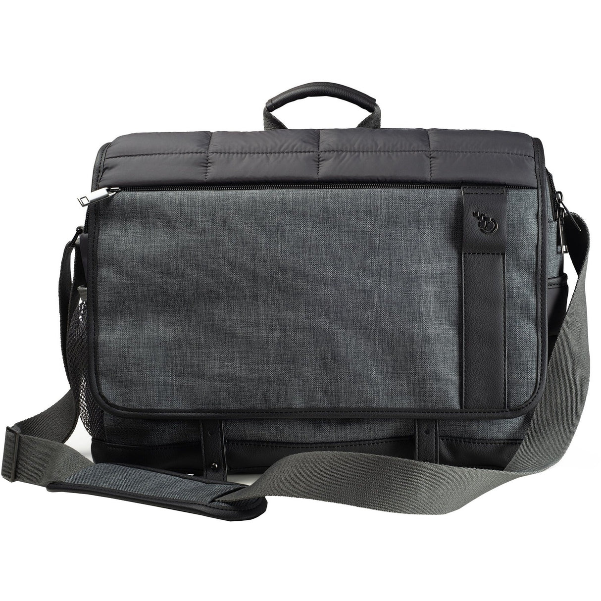 TechProducts360 Luma Carrying Case (Messenger) for 15.6" Notebook - Black