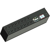 Legrand Rack PDU, Network Metered, ZeroU, 12A, 120V, (10) 5-20R, 5-15P Cord