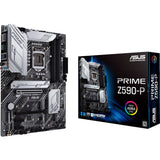 Asus Prime Z590-P Desktop Motherboard - Intel Z590 Chipset - Socket LGA-1200 - Intel Optane Memory Ready - ATX