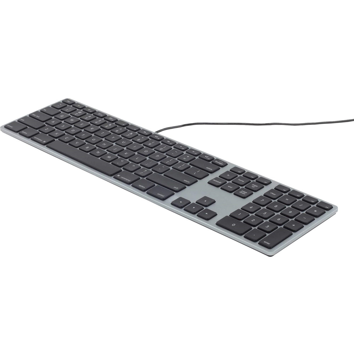 Matias RGB Backlit Wired Aluminum Keyboard for Mac - Space Gray