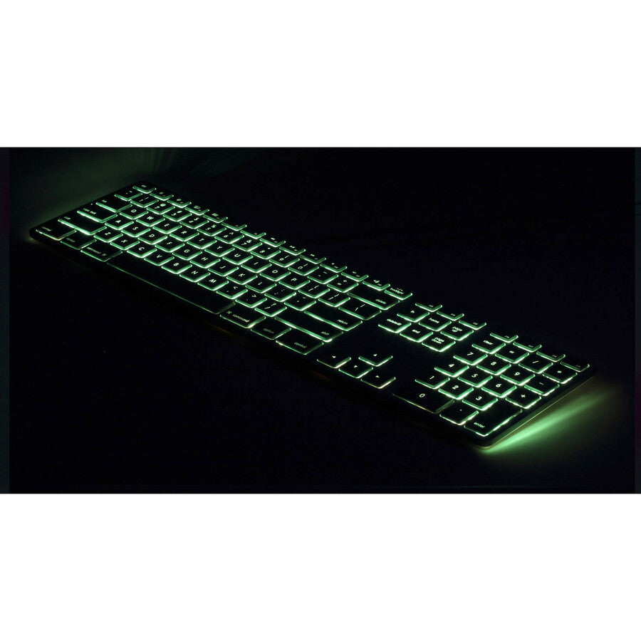 Matias RGB Backlit Wired Aluminum Keyboard for Mac - Space Gray