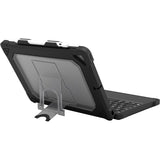 MAXCases Extreme KeyCase-X Rugged Keyboard/Cover Case for 10.2" Apple iPad (7th Generation), iPad (8th Generation), iPad (9th Generation) Tablet - Clear