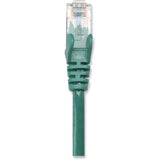 Intellinet Network Solutions Cat6 UTP Network Patch Cable, 7 ft (2.0 m), Green