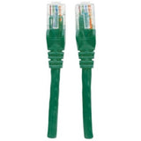 Intellinet Network Solutions Cat6 UTP Network Patch Cable, 7 ft (2.0 m), Green