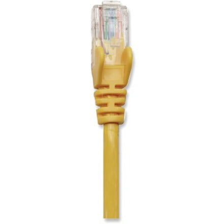 Intellinet Network Solutions Cat5e UTP Network Patch Cable, 14 ft (5.0 m), Yellow