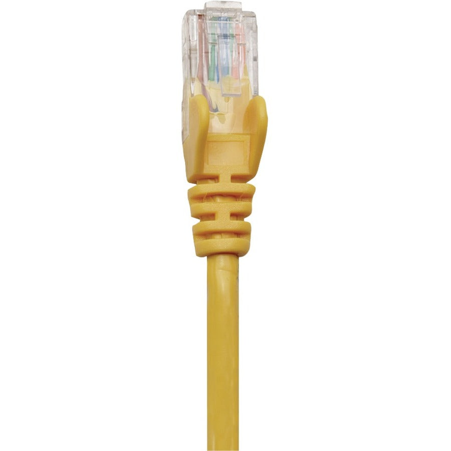 Intellinet Network Solutions Cat5e UTP Network Patch Cable, 14 ft (5.0 m), Yellow