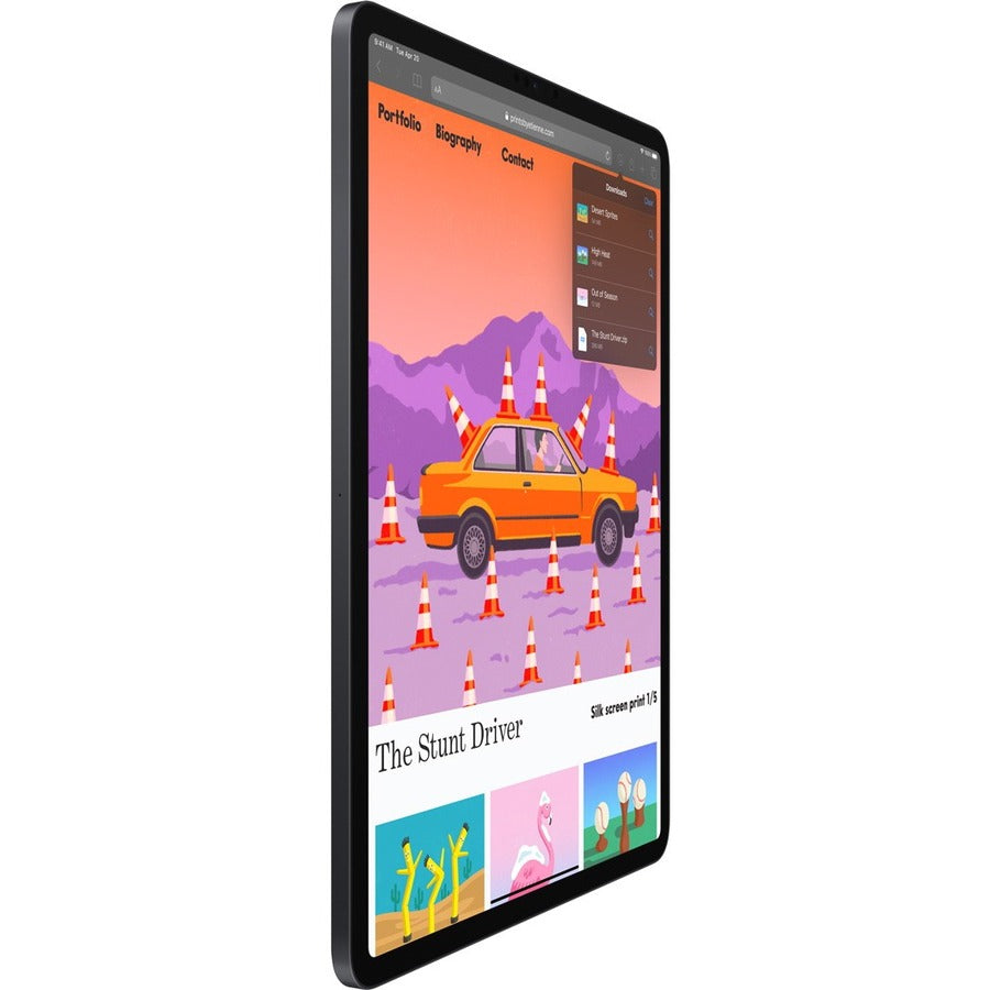 Apple iPad Pro (5th Generation) A2379 Tablet - 12.9" - Apple M1 - 8 GB - 512 GB Storage - iPadOS 14 - 5G - Space Gray