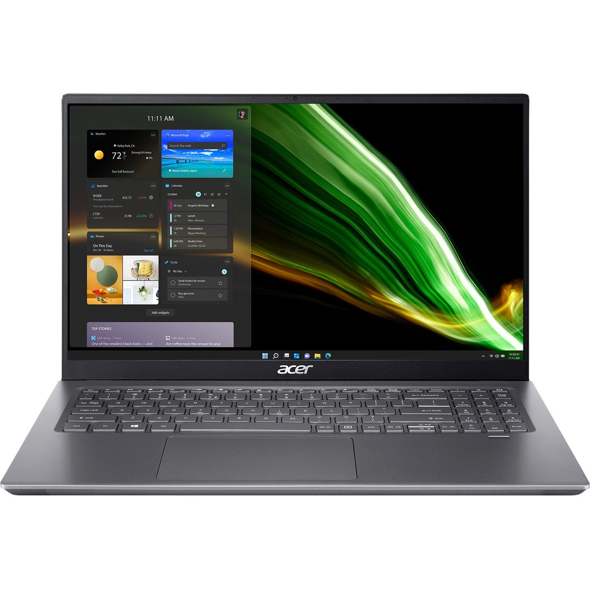 Acer Swift X SFX16-51G SFX16-51G-538T 16.1" Notebook - Full HD - 1920 x 1080 - Intel Core i5 11th Gen i5-11320H Quad-core (4 Core) 3.20 GHz - 8 GB Total RAM - 512 GB SSD