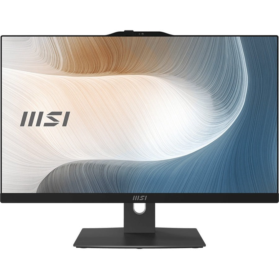 MSI Modern AM242 12M Modern AM242 12M-627US All-in-One Computer - Intel Core i7 12th Gen i7-1260P - 16 GB - 512 GB SSD - 23.8" Full HD - Desktop - Black