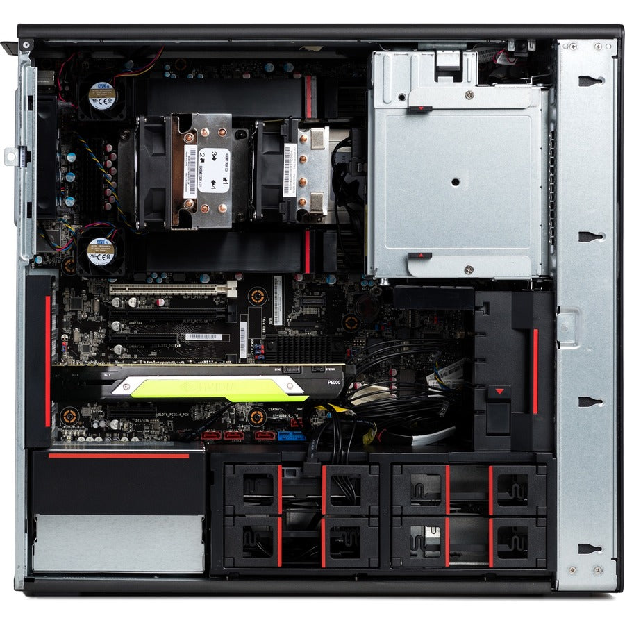 Lenovo ThinkStation P720 30BA00FEUS Workstation - 1 x Intel Xeon Silver 4214R - 16 GB - 512 GB SSD - Tower