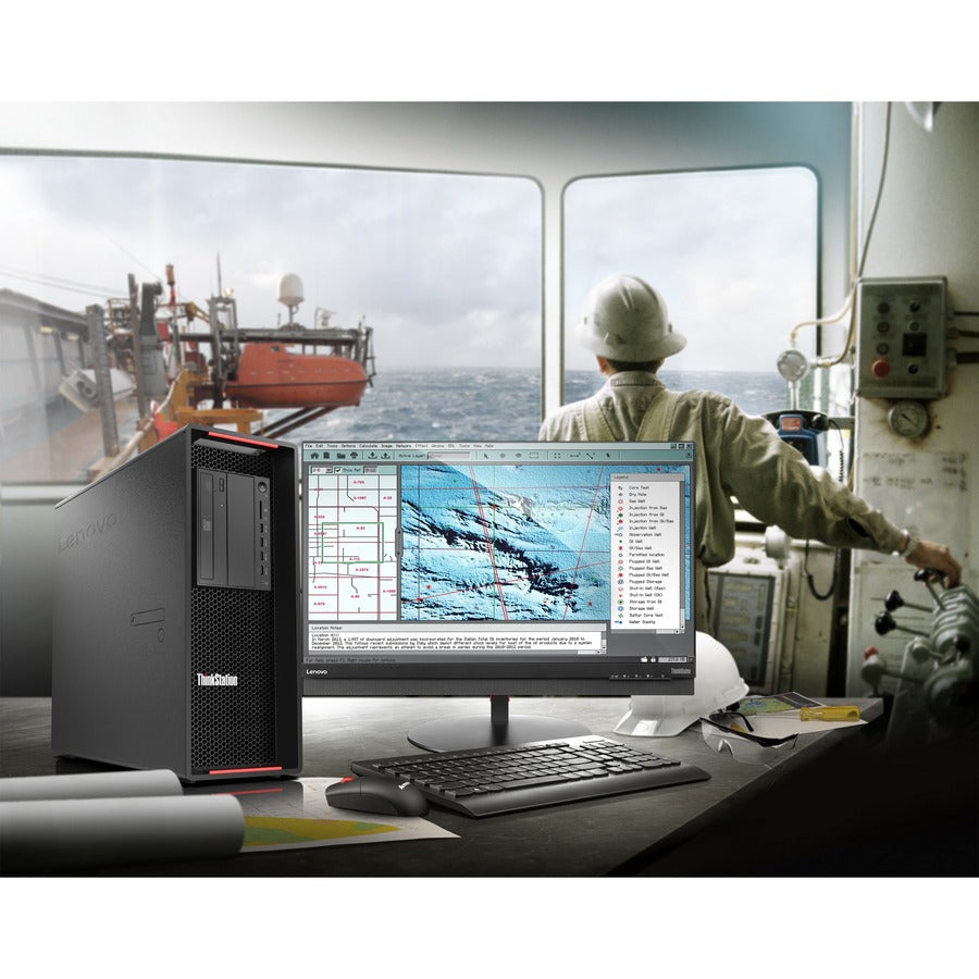 Lenovo ThinkStation P720 30BA00FEUS Workstation - 1 x Intel Xeon Silver 4214R - 16 GB - 512 GB SSD - Tower