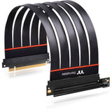 Thermaltake TT Premium PCI-E 4.0 Extender 300mm with 90 Degree Adapter