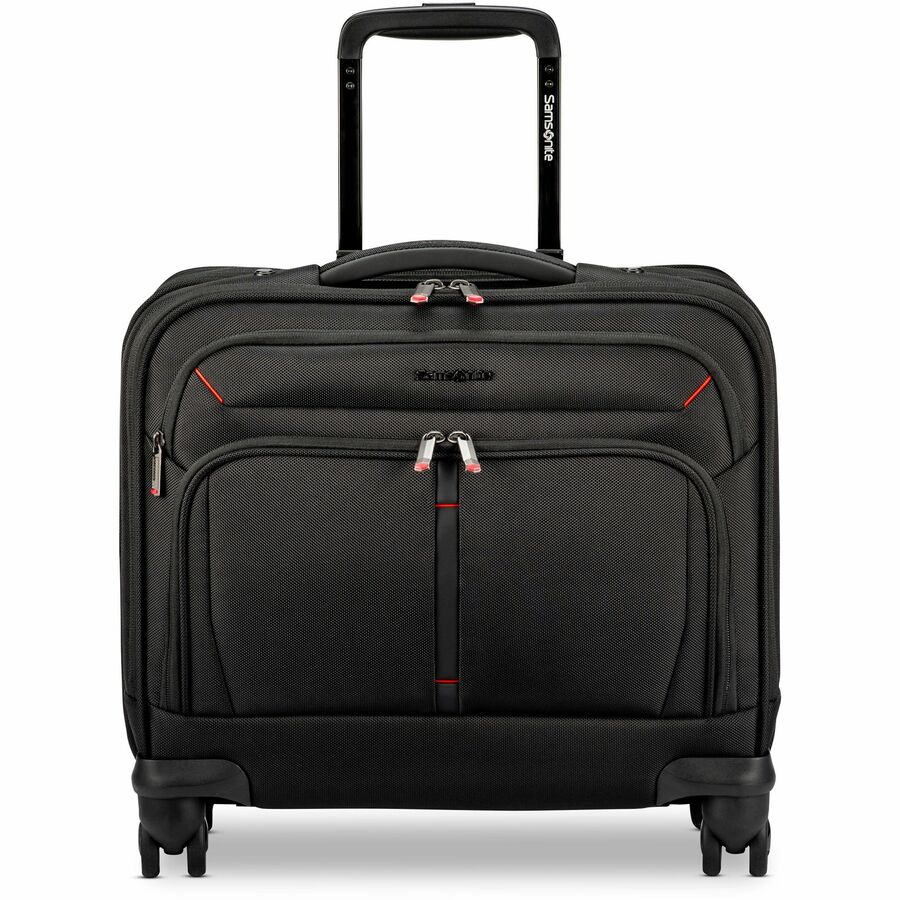 Samsonite Xenon 3.0 Travel/Luggage Case for 12.9" to 15.6" Notebook, Tablet, Accessories - Black