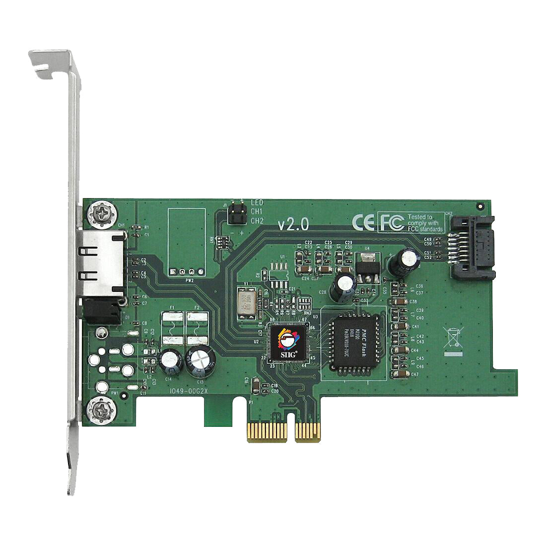 SIIG eSATA II PCIe i/e Adaptor