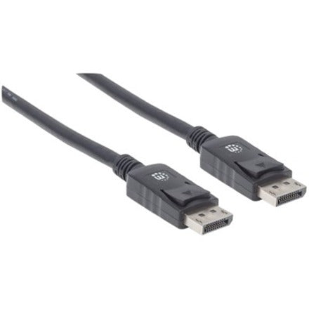 Manhattan DisplayPort Monitor Cable, 6.6' - Retail Blister