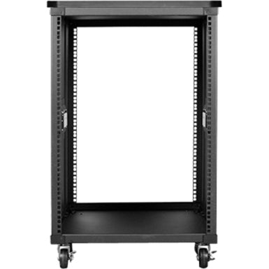 Claytek 15U 600mm Depth Simple Server Rack with Wood Top