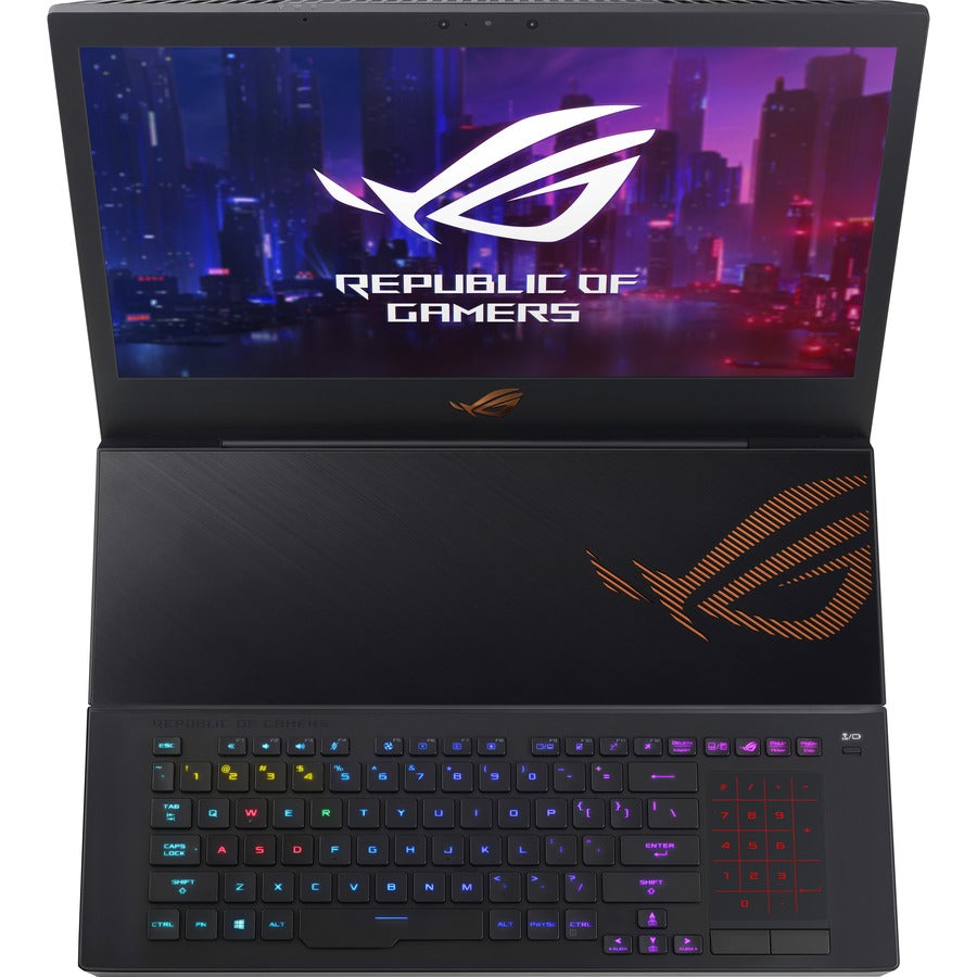 Asus Mothership GZ700 Gz700GX-XB98K 17.3" Detachable Gaming Notebook - Full HD - 1920 x 1080 - Intel Core i9 9th Gen i9-9980HK 2.40 GHz - 64 GB Total RAM - 5 TB SSD