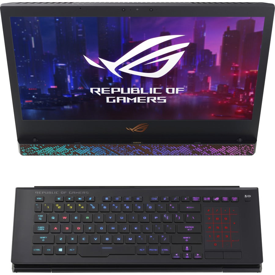 Asus Mothership GZ700 Gz700GX-XB98K 17.3" Detachable Gaming Notebook - Full HD - 1920 x 1080 - Intel Core i9 9th Gen i9-9980HK 2.40 GHz - 64 GB Total RAM - 5 TB SSD