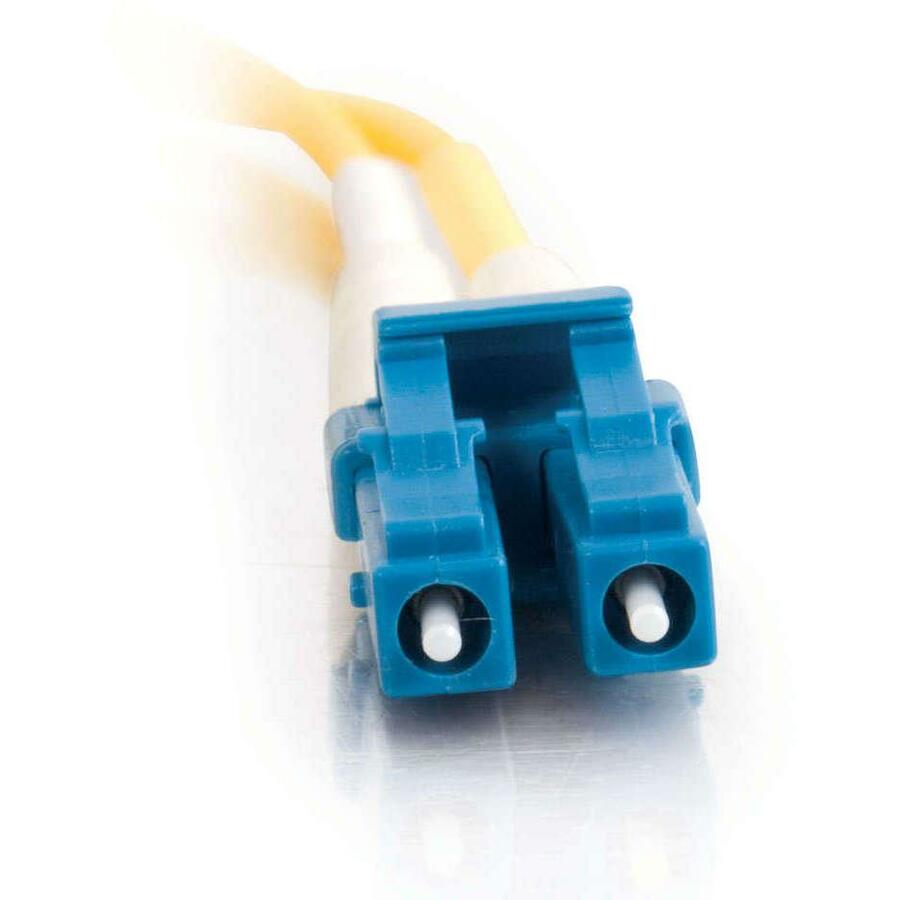 C2G 4m LC-LC 9/125 Duplex Single Mode OS2 Fiber Cable - Yellow - 13ft