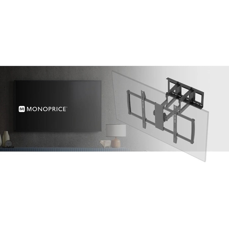 Monoprice 12280 Mounting Bracket for TV, Display - Black