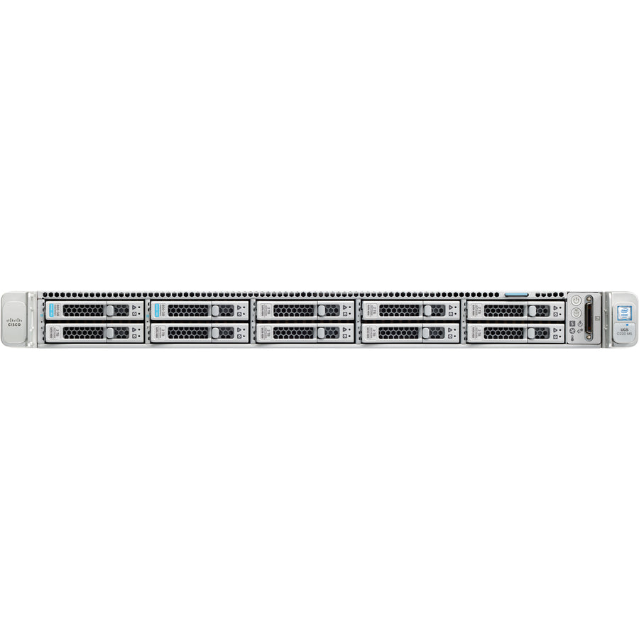 Cisco C220 M5 1U Rack Server - 2 x Intel Xeon Gold 5120 2.20 GHz - 64 GB RAM - 12Gb/s SAS Controller