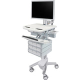 Ergotron StyleView Cart with HD Pivot, 9 Drawers (3x3)