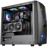 Thermaltake Commander C34 TG ARGB Computer Case with Windowed Side Panel