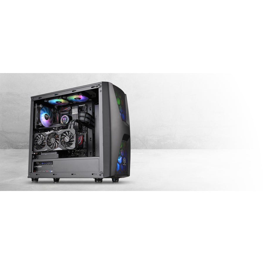 Thermaltake Commander C34 TG ARGB Computer Case with Windowed Side Panel