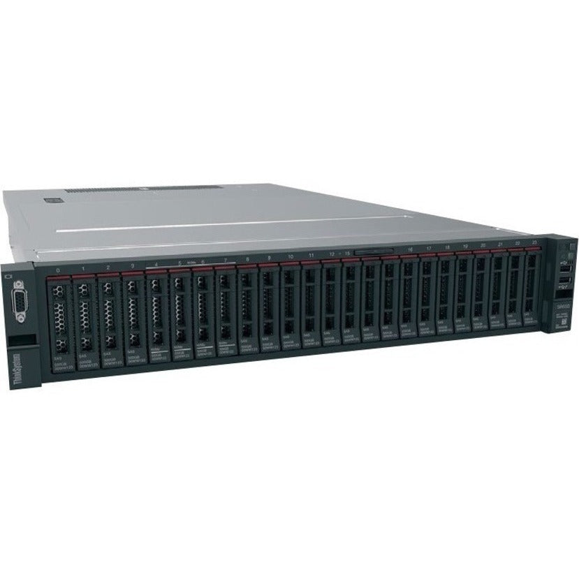 Lenovo ThinkSystem SR650 7X06A0FENA 2U Rack Server - 1 x Intel Xeon Silver 4214 2.20 GHz - 16 GB RAM - Serial ATA/600 Controller