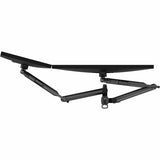 Atdec Desk Mount for Monitor, Flat Panel Display, Curved Screen Display - Black - Landscape/Portrait