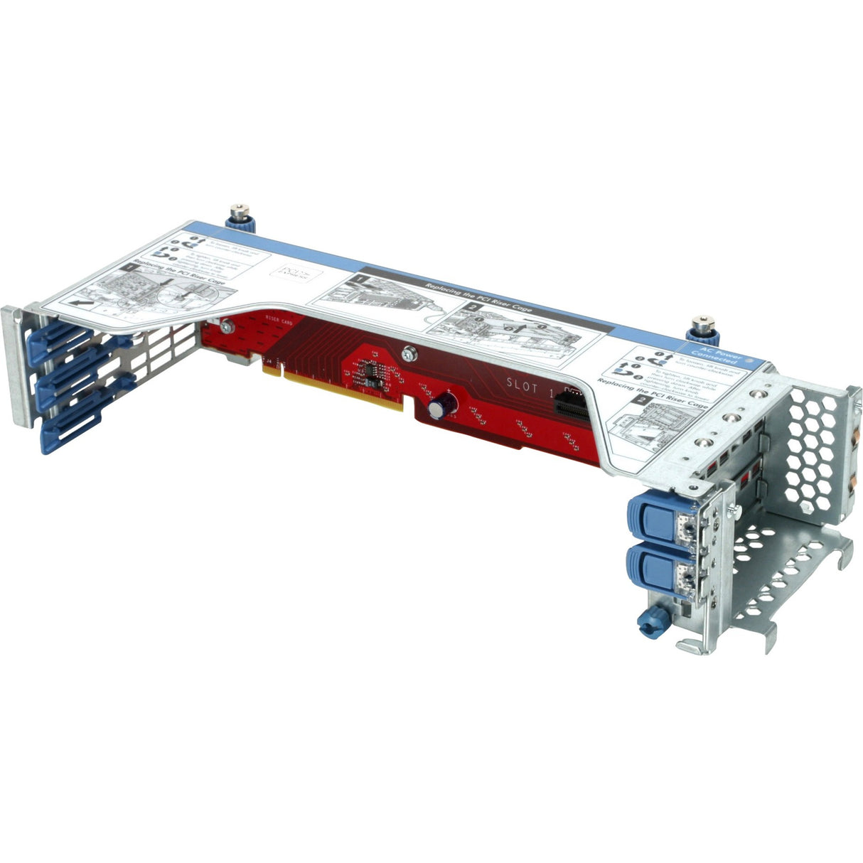 HPE DL560 Gen10 x8/x8/x8 1-Port 2 NVMe Slimline Riser Kit