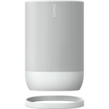 SONOS MOVE Portable Bluetooth Smart Speaker - Alexa, Google Assistant Supported - Lunar White