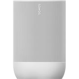 SONOS MOVE Portable Bluetooth Smart Speaker - Alexa, Google Assistant Supported - Lunar White