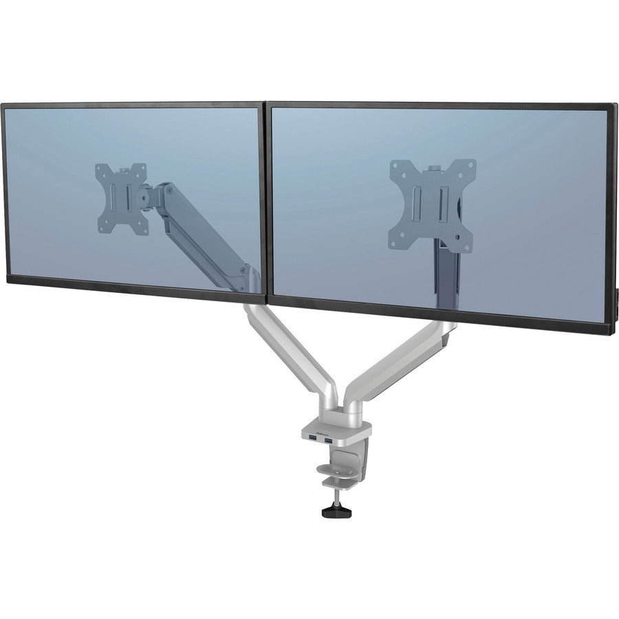 Fellowes Platinum Series Dual Monitor Arm - Silver