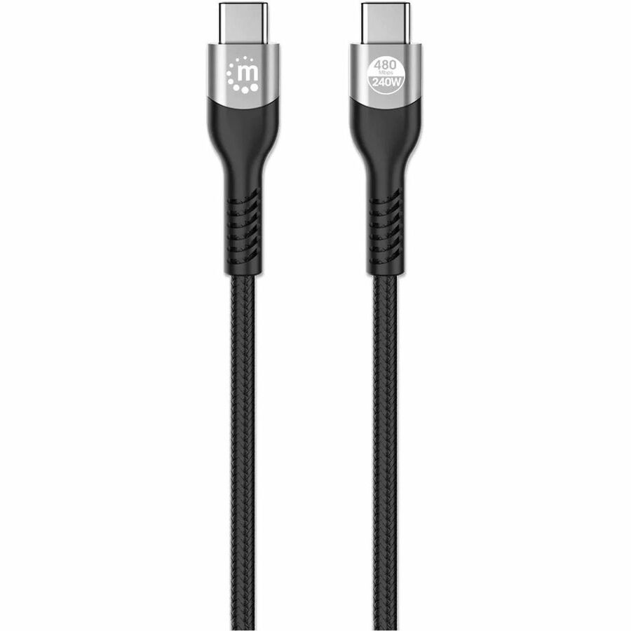 Manhattan USB 2.0 Type-C EPR Charging Cable 240 W / PD 3.1