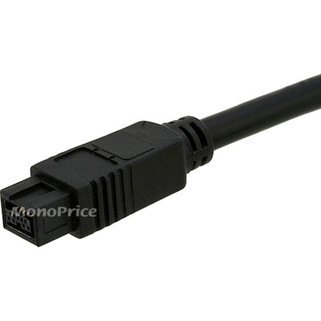 Monoprice 9 PIN/ 9PIN BETA FireWire 800 - FireWire 800 Cable, 6FT, Black