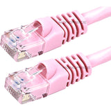 Monoprice Cat5e 24AWG UTP Ethernet Network Patch Cable, 50ft Pink