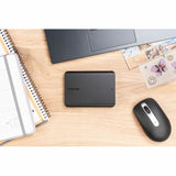 Toshiba Canvio Basics 1 TB Portable Hard Drive - 2.5" External - Matte Black