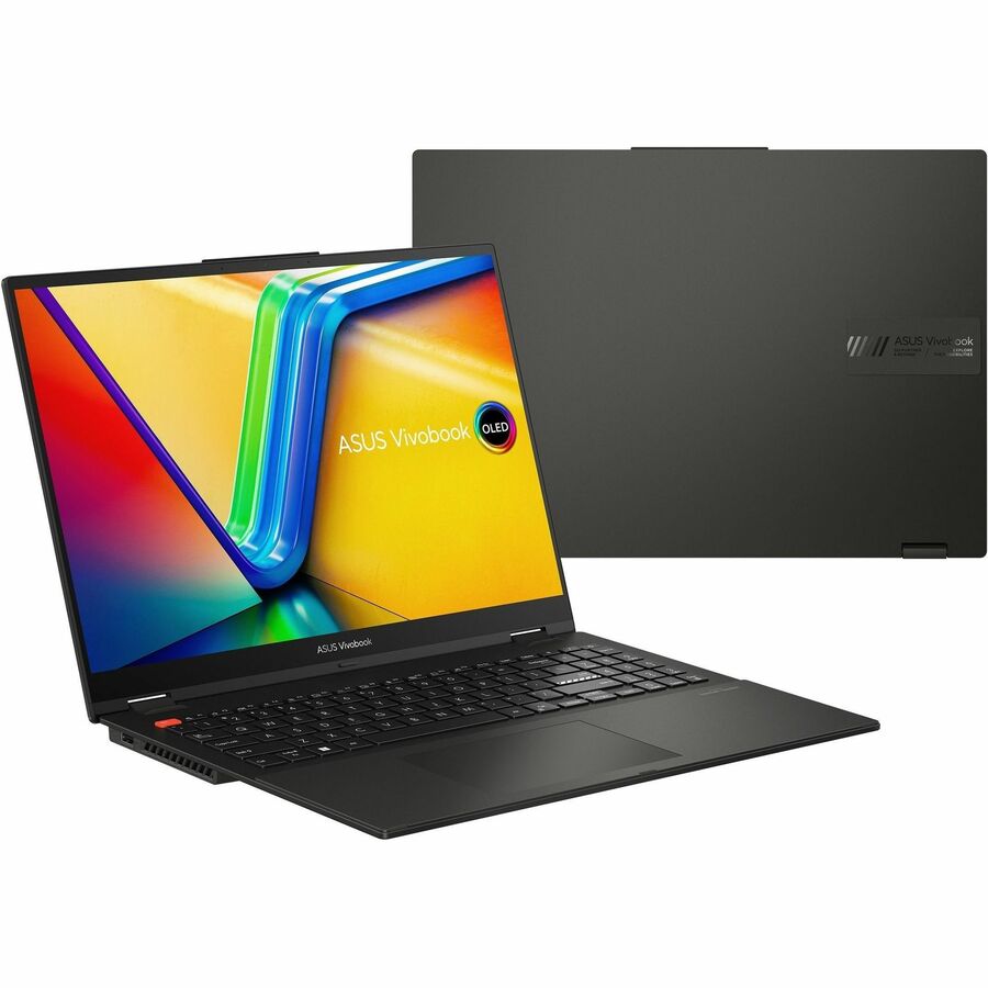 Asus Vivobook S 16 Flip OLED TP3604 TP3604VA-EB94T 16" Touchscreen Convertible 2 in 1 Notebook - WUXGA - Intel Core i9 13th Gen i9-13900H - 16 GB - 1 TB SSD - Midnight Black