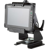 Gamber-Johnson Desk Mount for Tablet, Display Screen, Docking Station - Black Powder Coat